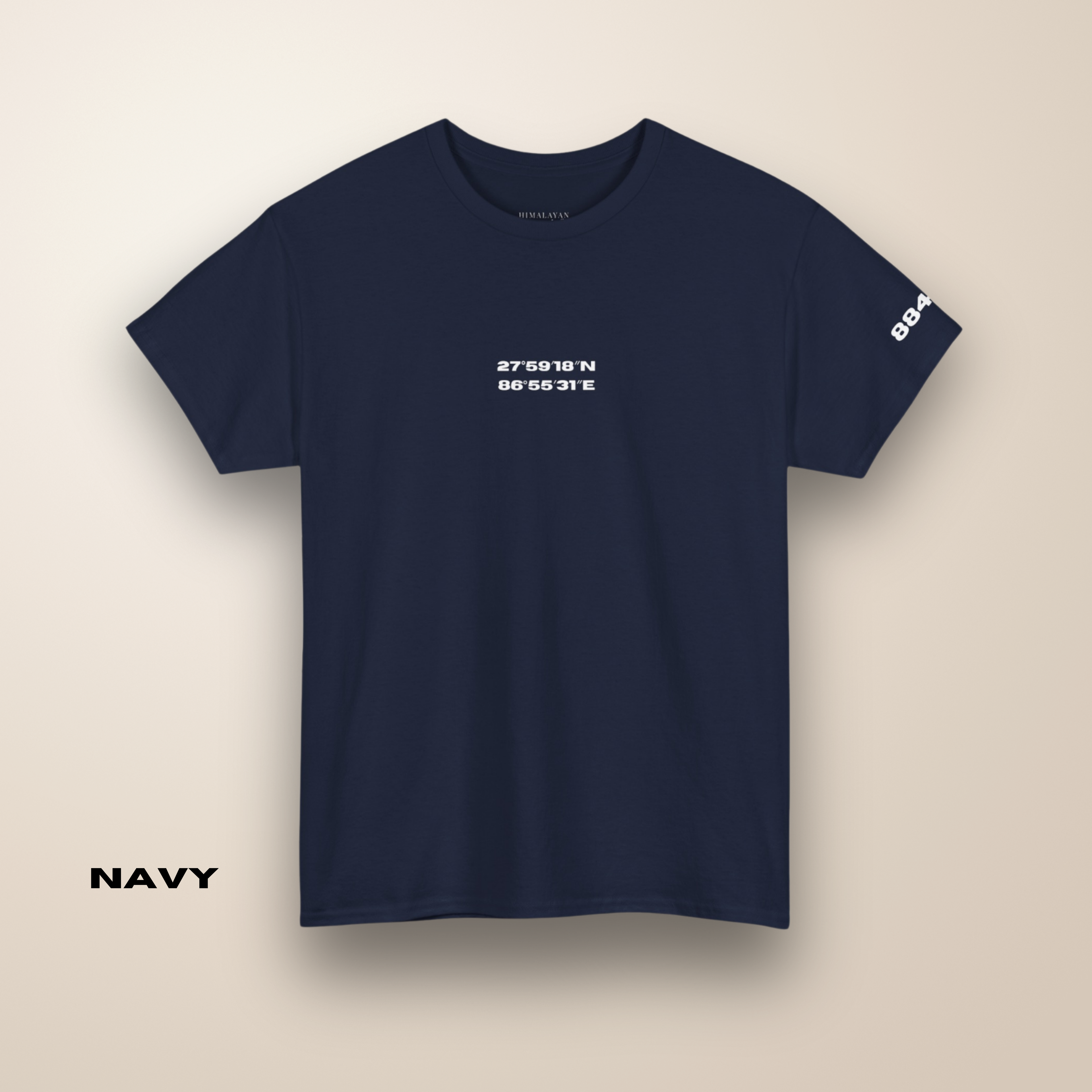 Mt. Everest Coordinates Tee-8848m Edition