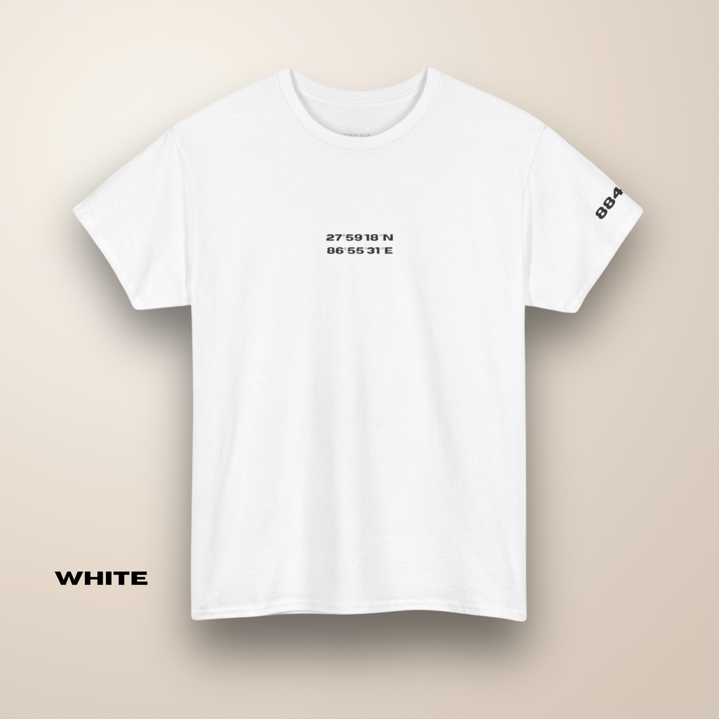 Mt. Everest Coordinates Tee-8848m Edition