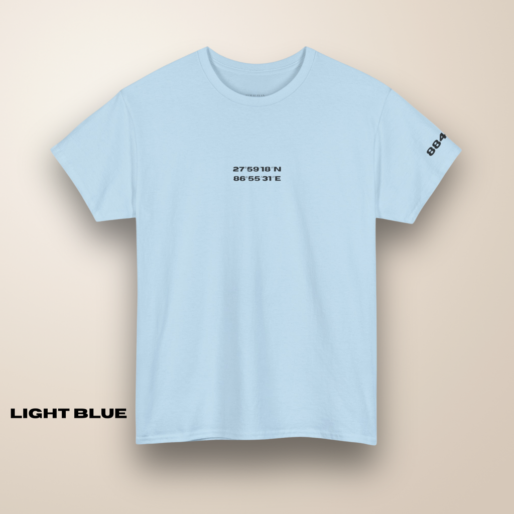 Mt. Everest Coordinates Tee-8848m Edition