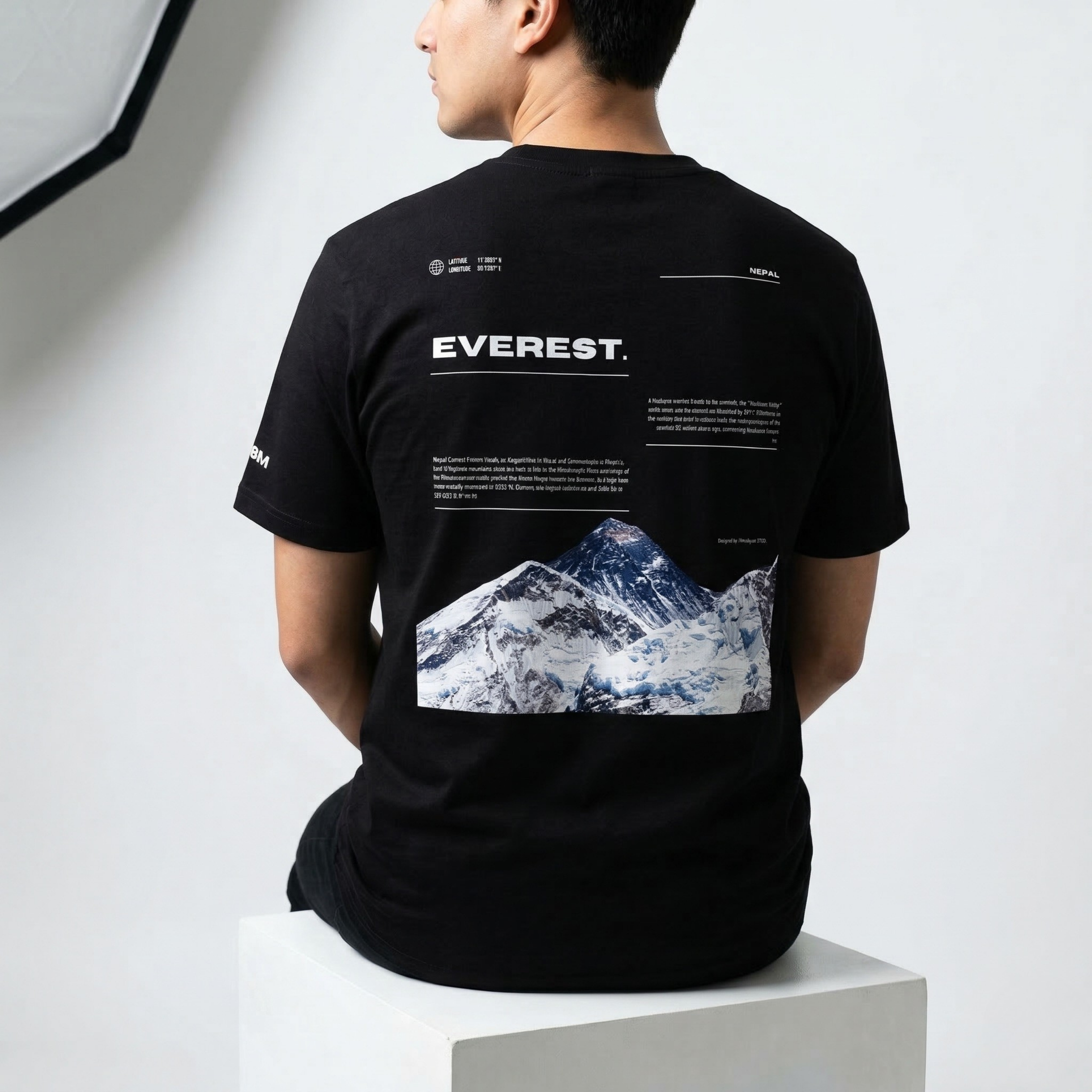 Everest 8848M Expedition Tee - Himalayan Studio™