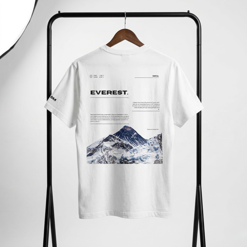 Everest 8848M Expedition Tee - Himalayan Studio™