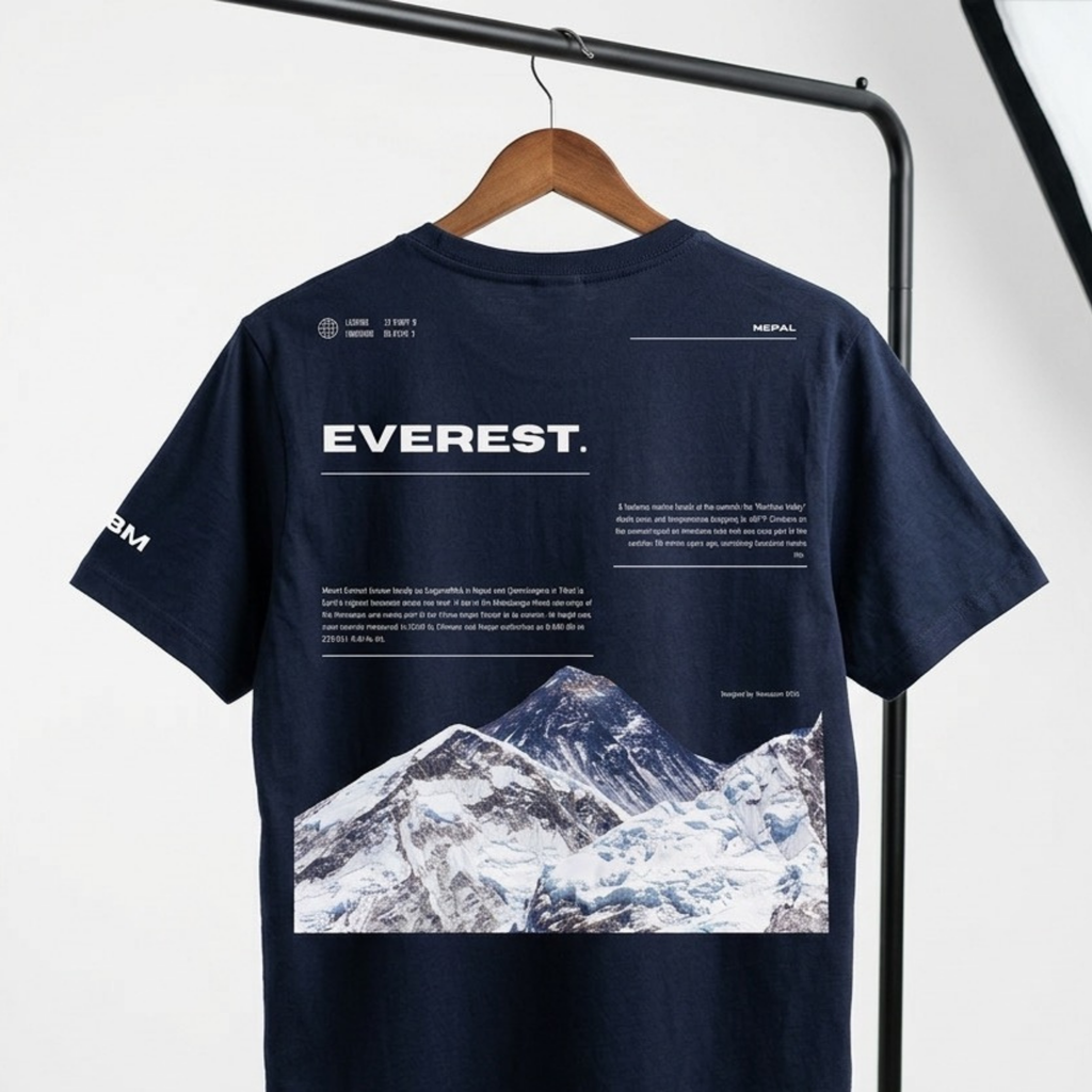 Everest 8848M Expedition Tee - Himalayan Studio™